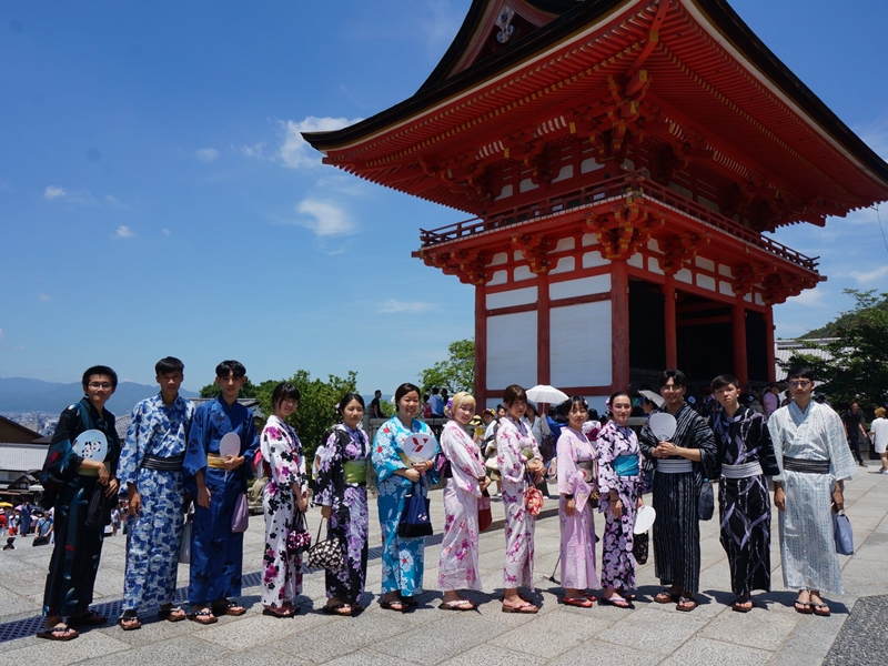 日本遊學夏季浴衣體驗日本文化體驗